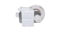 Насос пральної машини SKL B25-6 PMP006MI для Miele 8760859, 6239560 (контакти спарені знизу, 4 засувки)
